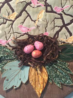 3D Round Nest Exhibit in North Carolina Arboretum in Asheville NC. 