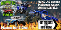 Monster Truck Show at the WNC Ag Center in Asheville NC. 