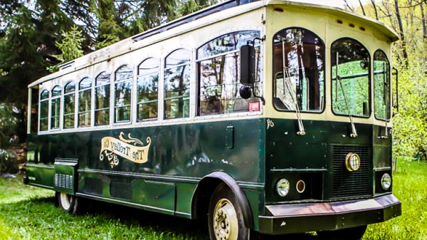 Fun things to do in Hendersonville NC : The Trolley Company in Hendersonville NC. 