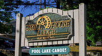 Fun things to do in Hendersonville NC : Mill House Lodge in Flat Rock NC. 