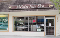 Fun things to do in Hendersonville NC : McFarlan Bakery in Hendersonville NC. 