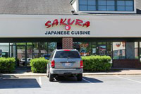 Fun things to do in Hendersonville NC : Sakura Japanese Cuisine in Hendersonville NC. 