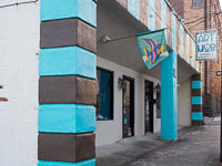Fun things to do in Hendersonville NC : Art MoB Studios in Hendersonville NC. 