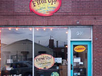 Fun things to do in Hendersonville NC : Fired Up! Creative Lounge in Hendersonville NC. 