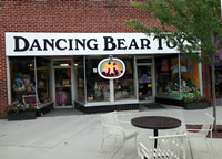 Fun things to do in Hendersonville NC : Dancing Bear Toys LTD in Hendersonville NC. 