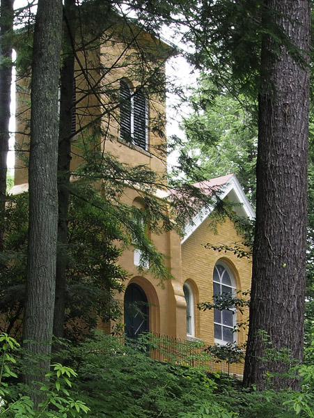Fun things to do in Hendersonville NC : St John's Wilderness Church in Flat Rock, NC. 