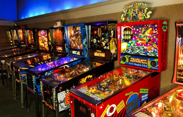 Fun things to do in Hendersonville NC : Appalachian Pinball Museum in Hendersonville, NC. 