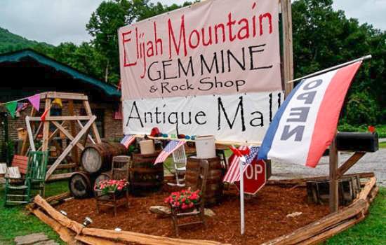 Fun things to do in Hendersonville NC : Elijah Mountain Gem Mining. 