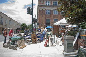 Antiques on Main in Hendersonville, NC.