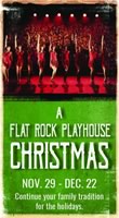 Flat Rock Playhouse Christmas show at Flat Rock Playhouse in Flat Rock NC.