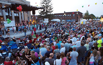 Apple Festival on Main Street in Hendersonville NC. 