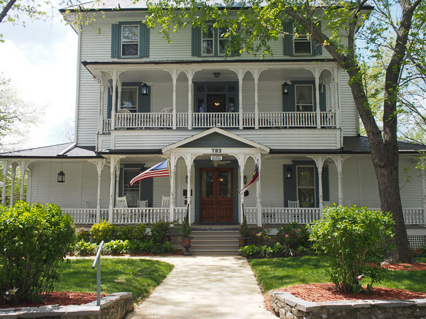 1898 Waverly Inn in Hendersonville, NC. 