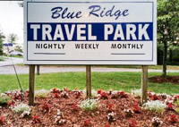 Fun things to do in Hendersonville NC : Blue Ridge Travel Park in Hendersonville NC. 