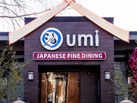 Fun things to do in Hendersonville NC : Umi Japanese Fine Dining. 